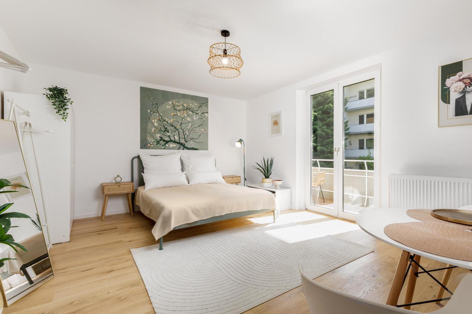 Design-Apartment In Linz Mit Netflix & Balkon エクステリア 写真