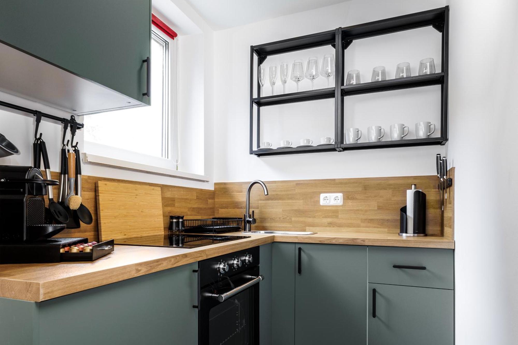 Design-Apartment In Linz Mit Netflix & Balkon エクステリア 写真